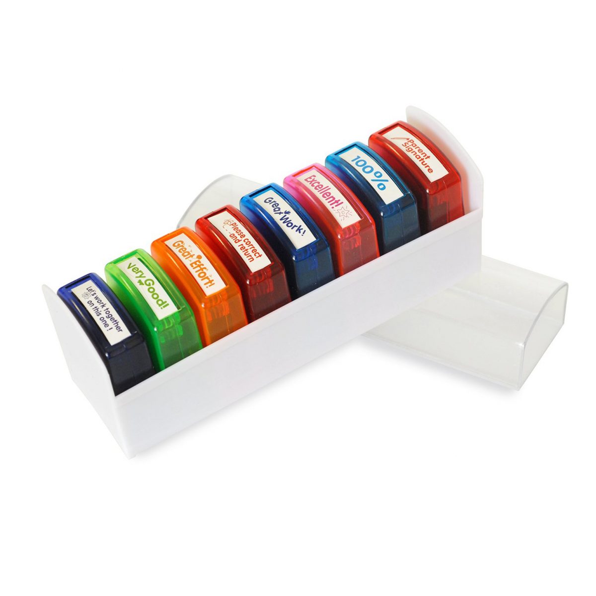 Self-Inking Stamp Set For Kids | School Stamps | Teacher Stamps